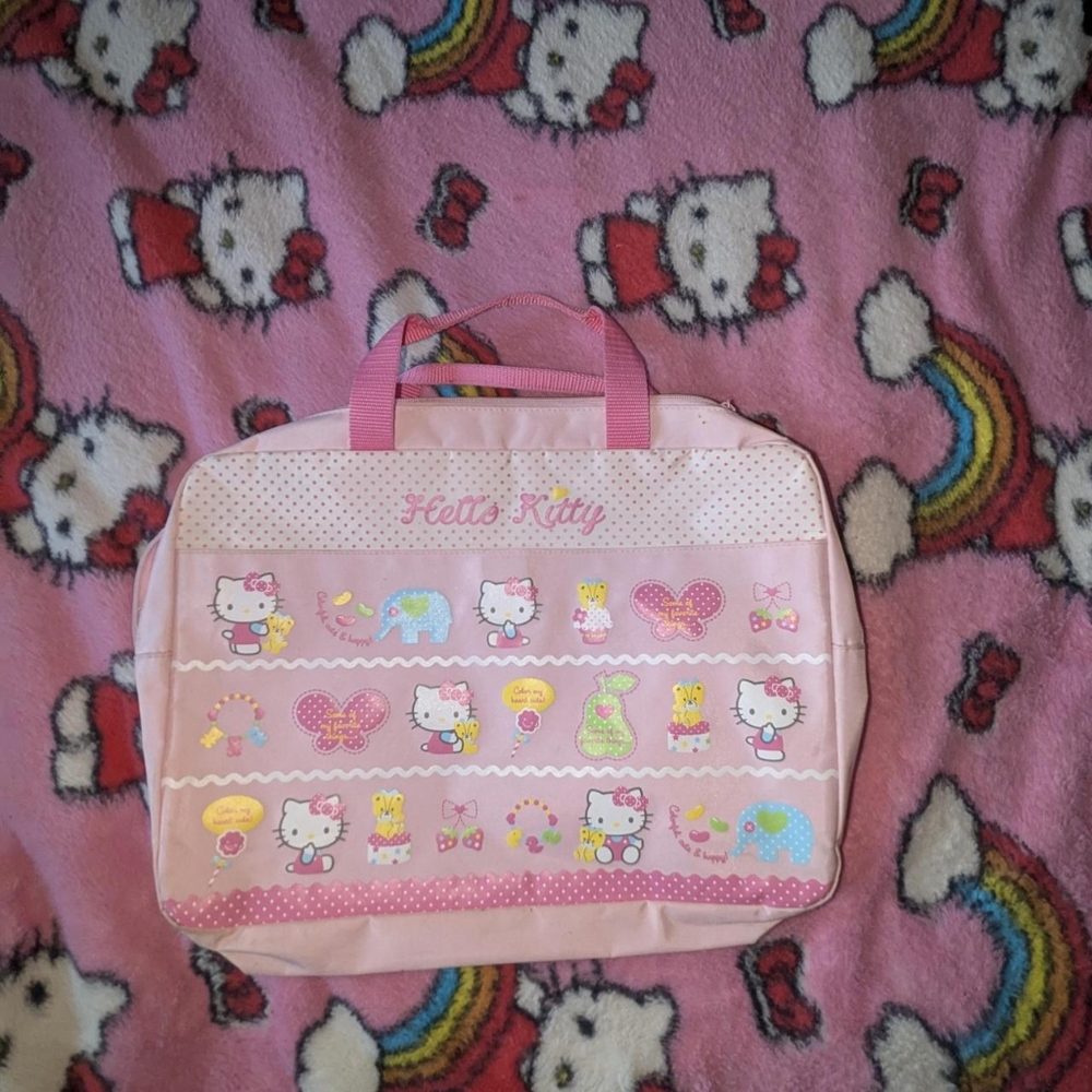 Y2K Japan Exclusive Hello Kitty Laptop Case